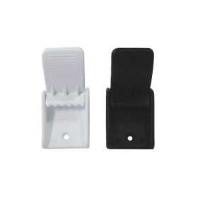 Fibbia da fissare in plastica Adatta a cinghie fino a 30mm Bianco N10900902778B-5%