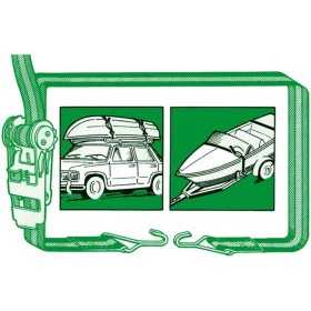 Cinghia in poliestere colorato con ganci e cricchetto 6mt TRC1525600-5%