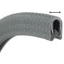Profilo in PVC Per spessori 4/6mm Nero Venduto al metro N10203012862-0%