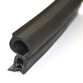 Profilo Nero con guarnizione in Neoprene Venduto al metro OS4449300-30%