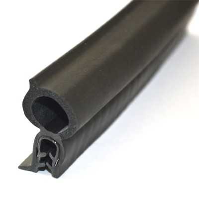 Profilo Nero con guarnizione in Neoprene Venduto al metro OS4449300-30%