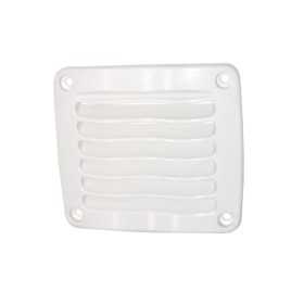White plastic air vent 92x92mm LZ47063