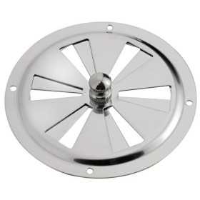 Aeratore Circolare Inox Ø102mm con chiusura a rotazione N30511702012-40%