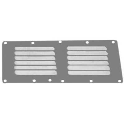 Griglia areazione Inox 67x127mm Presa d'aria rettangolare N30511702018-40%