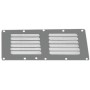 Griglia areazione Inox 67x127mm Presa d'aria rettangolare N30511702018-40%