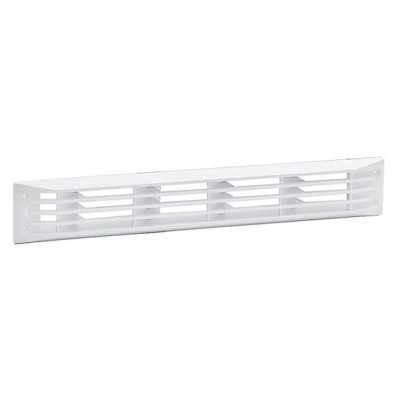 Presa d’aria Zebra in ABS 435x64mm Bianco OS5345802-40%