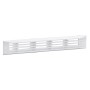 Presa d’aria Zebra in ABS 435x64mm Bianco OS5345802-40%