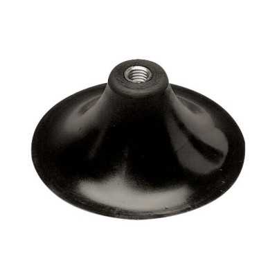 Rubber base for flagpole Black colour LZ43237