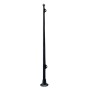 Plastic flagpole Plastic base L.29cm Black colour N30112502110