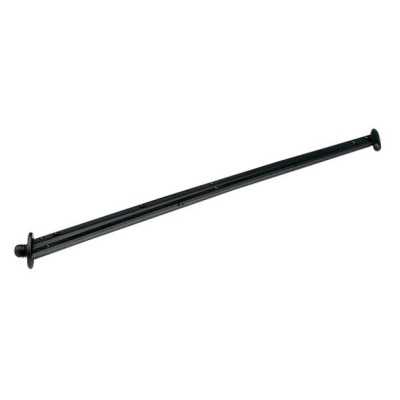 Asta inclinata ed avvitabile in plastica L.30cm Nera N30112502111-5%