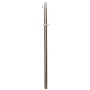 Stainless steel Flag Staff with 2 rope eyelets L40cm Ø14mm N30112502145