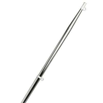 Asta portabandiera inox con 2 occhielli passacima 60cm Ø20mm N30112502146-10%
