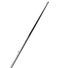 Asta portabandiera in inox con pallina L. 610mm OS3539201-0%