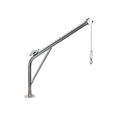 Gruetta in acciaio inox per sollevamento tender o motori 120Kg OS4235201-18%