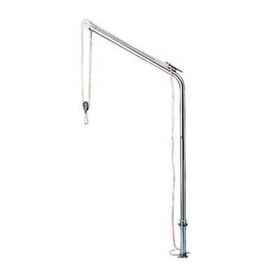 Gruetta porta imbarcazioni girevole Ø tubo 40mm Portata 125kg per paio OS4235300-18%