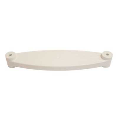 White plastic step for rope ladders 35cm LZ50150