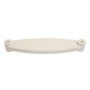 White plastic step for rope ladders 35cm LZ50150