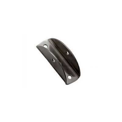 Stainless steel half-moon plate for ladders and transom Tube Ø25mm N30810100103