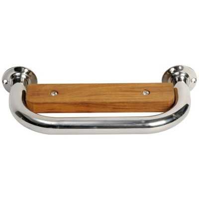 Gradino di risalita in inox e teak 270x130x25mm OS4956201-40%