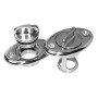 Stainless steel Bilge drain plug 43x64mm Hole D.32mm N31637701740