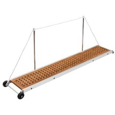 Passerella Fissa in alluminio 2,1mt x 34cm Carabottino Teak OS4265700-18%