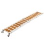 Foldable lacquered aluminium gangway 2,6mt x 36cm OS4266202