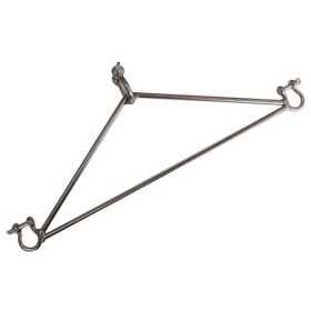 Triangolo in acciaio inox per sostegno passerella TRS1800045-10%