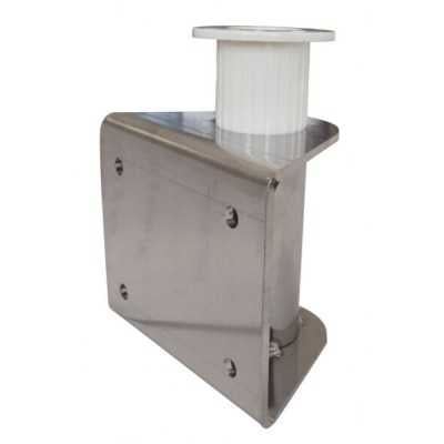 90° Stainless steel pivot bracket TRS2890120