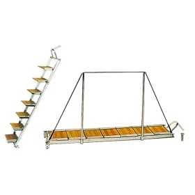 Passerella con piano di calpestio tramutabile in scaletta 1,5m x 35cm OS4264700-28%