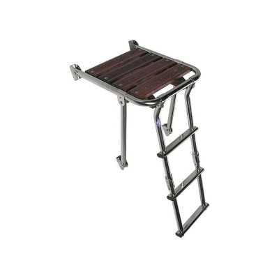 Plancetta di poppa Minox con scaletta 390x450mm 3 gradini MT0510901-20%