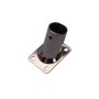 Light stainless steel rectangular base at 60° - Tube D.22 mm N60840500145
