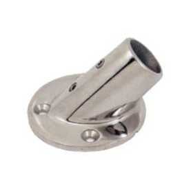 Base rotonda a 45° in acciaio inox - Tubo D.22 mm N60840528023-5%