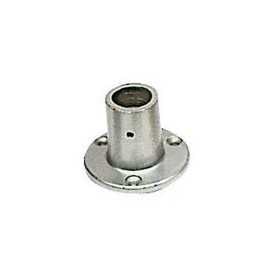 Basetta Alluminio Versione Tonda Angolo 90° per tubi da 30mm 80x80h mm OS4102900-18%