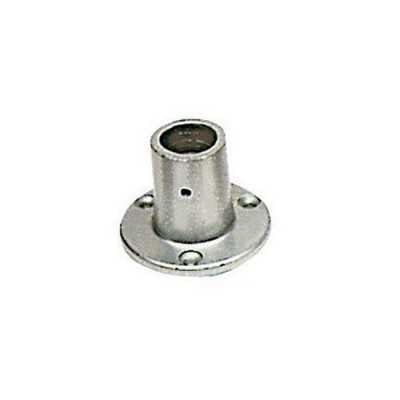 Basetta Alluminio Versione Tonda Angolo 90° per tubi da 30mm 80x80h mm OS4102900-18%