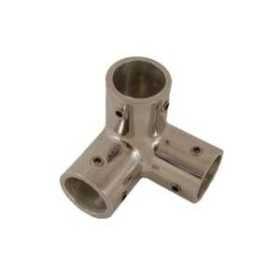 Angolo a 3 vie in acc.inox - Tubo D.25 mm MT0634525-10%