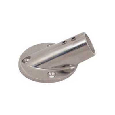 Base rotonda a 30° in acc.inox - Tubo D.22 mm OS4111200-40%