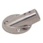 Base rotonda a 30° in acc.inox - Tubo D.22 mm OS4111200-40%