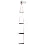 Recess fit 3-step emergency ladder with front screws L.110cm OS4952203