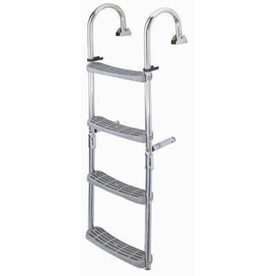 Scaletta pieghevole 5 Gradini 1300x290mm FNIP55697-10%