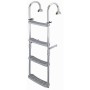 Scaletta pieghevole 5 Gradini 1300x290mm FNIP55697-10%