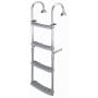 Scaletta pieghevole 6 Gradini 1550x290mm FNIP55698-10%
