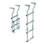 Scaletta in acciaio inox 4 gradini in acciaio 95x23cm N30810111039-20%