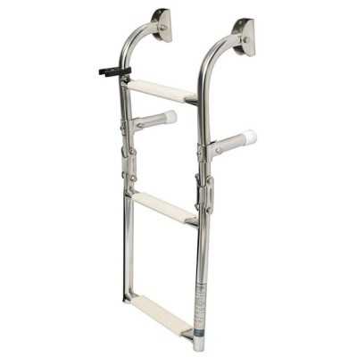 S.S. Foldable ladder 3 steps 63x26cm N30810111140