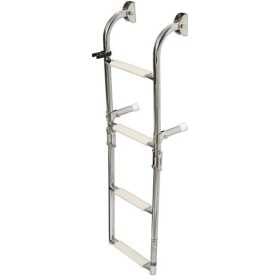 Scaletta pieghevole In inox 5 gradini 115x26cm N30810111142-18%