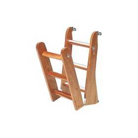 Scaletta in legno di mogano 4 gradini 740x330mm OS4953104-18%