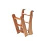 Scaletta in legno di mogano 4 gradini 740x330mm OS4953104-18%