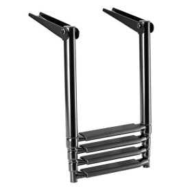 Scaletta Inox Telescopica per plancetta 4 gradini Nera OS4953604-18%