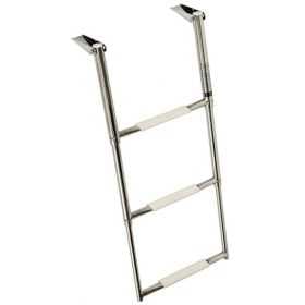 Scaletta telescopica ribaltabile 3 Gradini 89x39cm OS4954003-18%