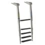 Scaletta telescopica 5 gradini Neri in acciaio inox OS4954155-18%