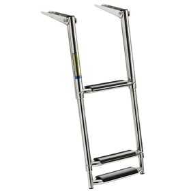 Scaletta telescopica per plancetta 3 gradini Large in inox OS4954163-18%